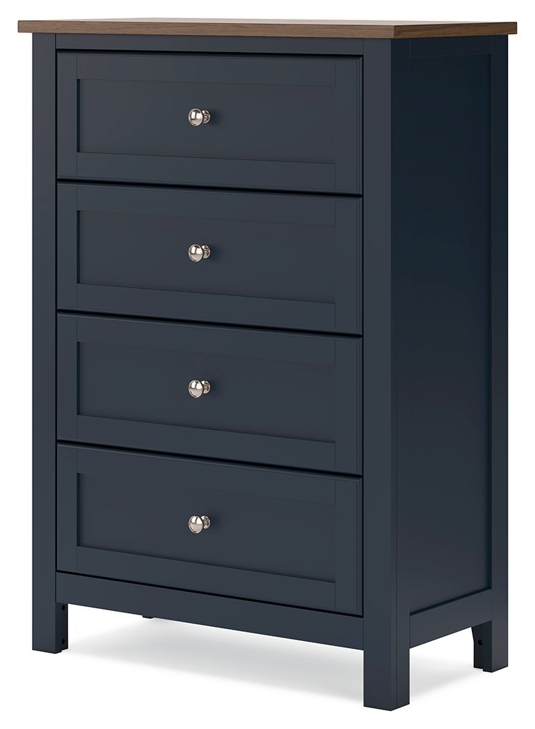 Landocken - Four Drawer Chest - Brown / | Harold's – Harolds