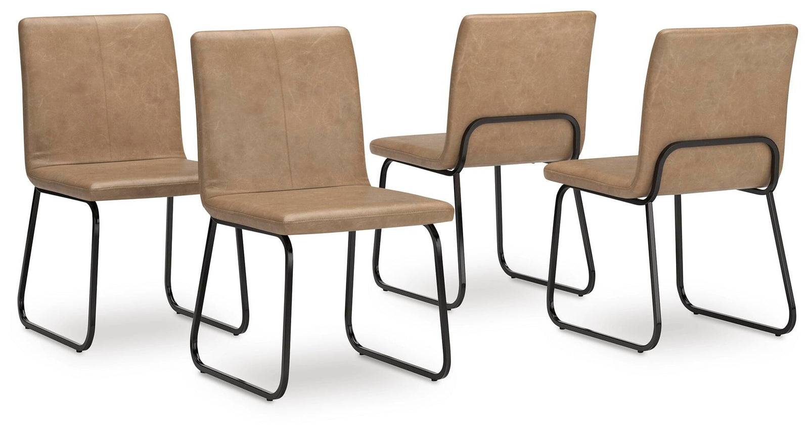 Pharwynn - Dining Upholstered Side Chair (Set of 4) - Toast – alternate view 2