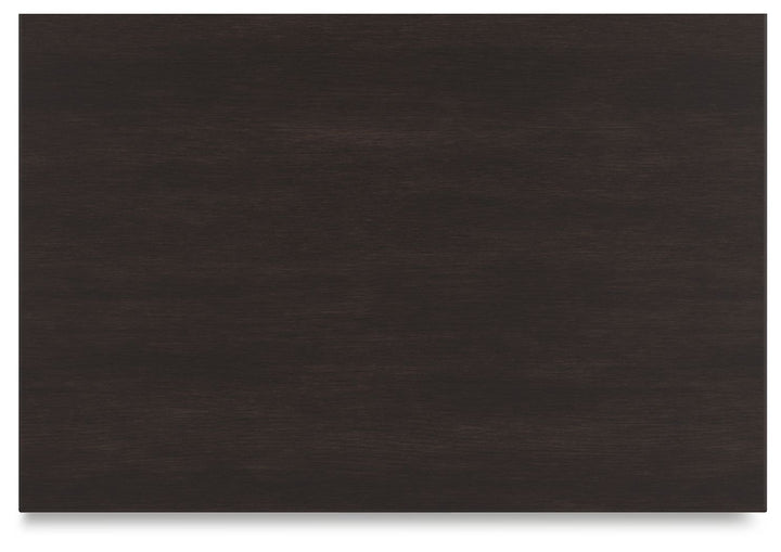Covetown - Two Drawer Night Stand - Dark Brown