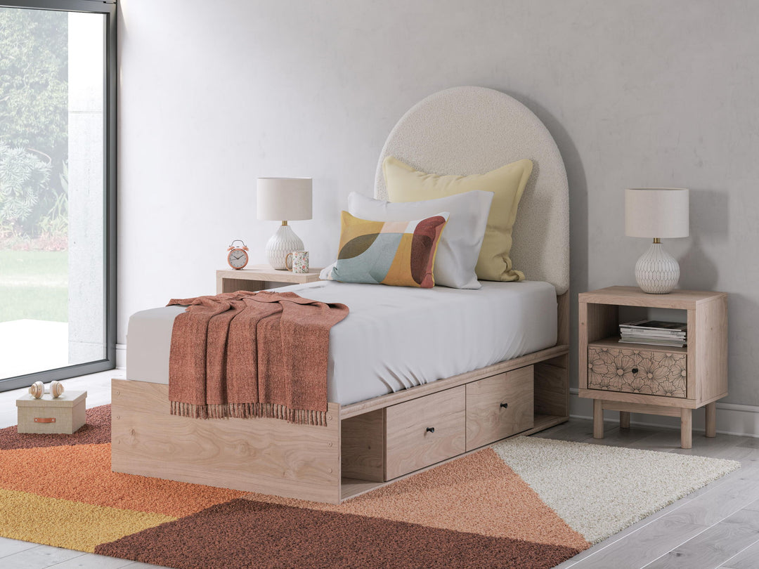 Arloster - Upholstered Panel Bed – alternate view 7