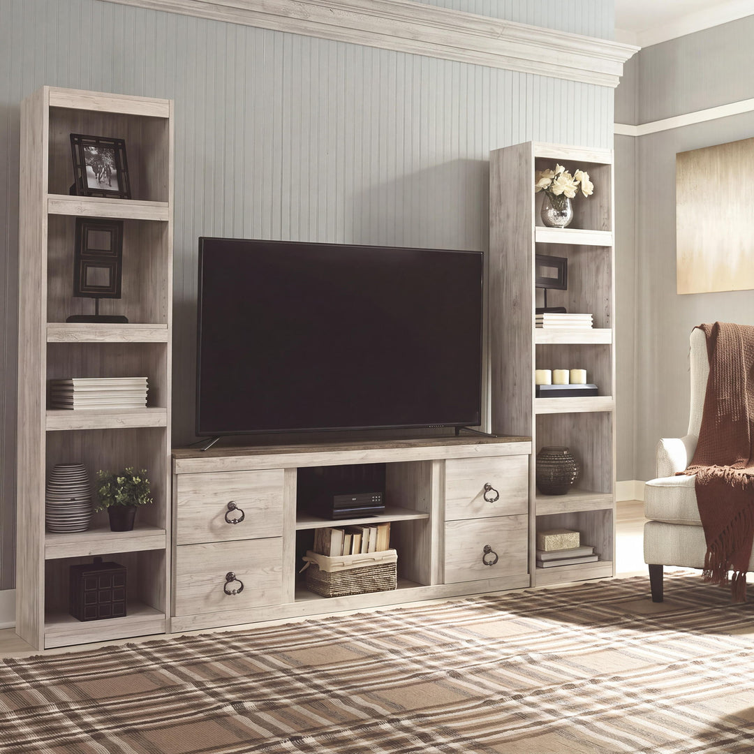 Willowton - Entertainment Center With Fireplace Option