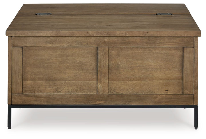 Torlanta - Lift Top Cocktail Table - Brown