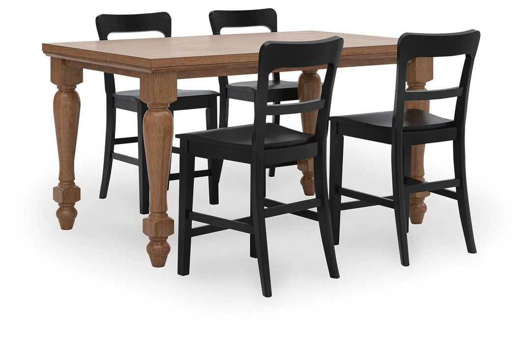 Greddinton - Counter Height Dining Table Set
