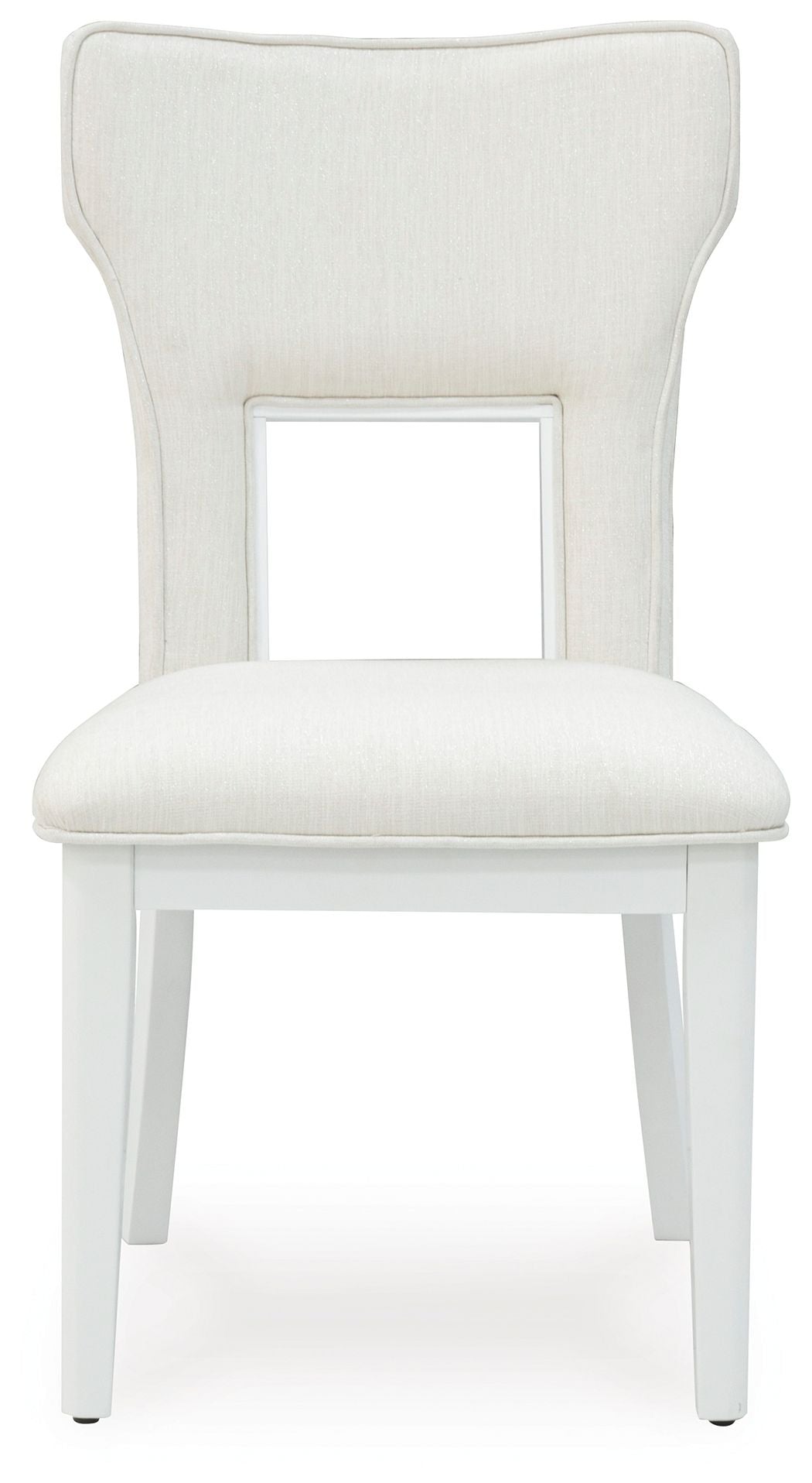Chalanna - Dining Upholstered Side Chair (Set of 2) - White – alternate view 2