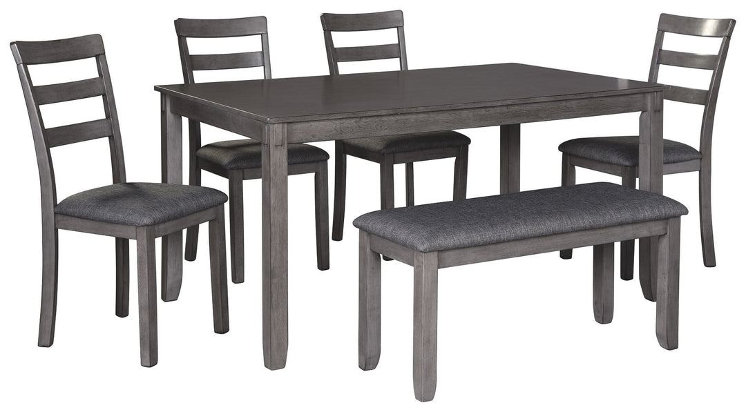 Bridson - RECT DRM Table Set (Set of 6) - Gray