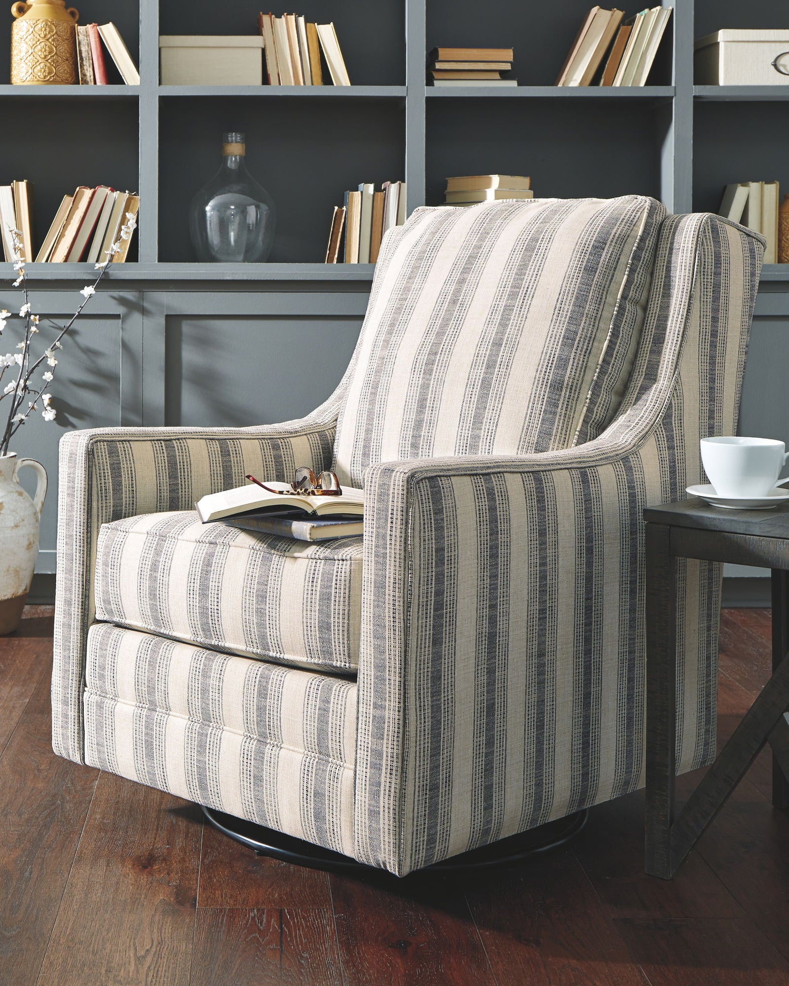 Kambria - Swivel Glider Accent Chair – alternate view 2