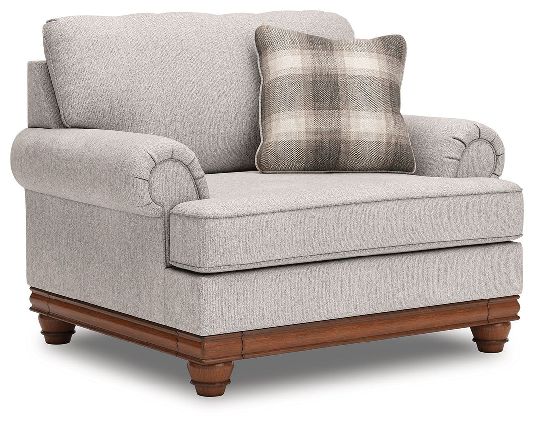 Clearbrooke - Chair And A Half - Sandstone