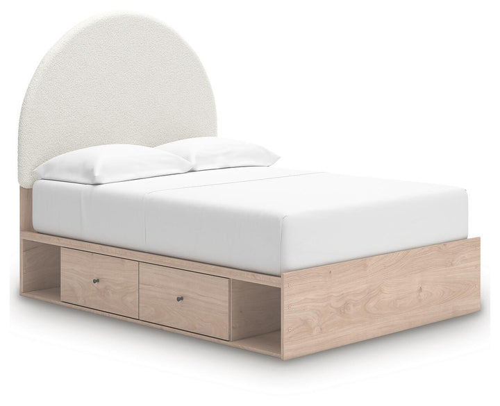 Arloster - Upholstered Panel Bed – alternate view 2
