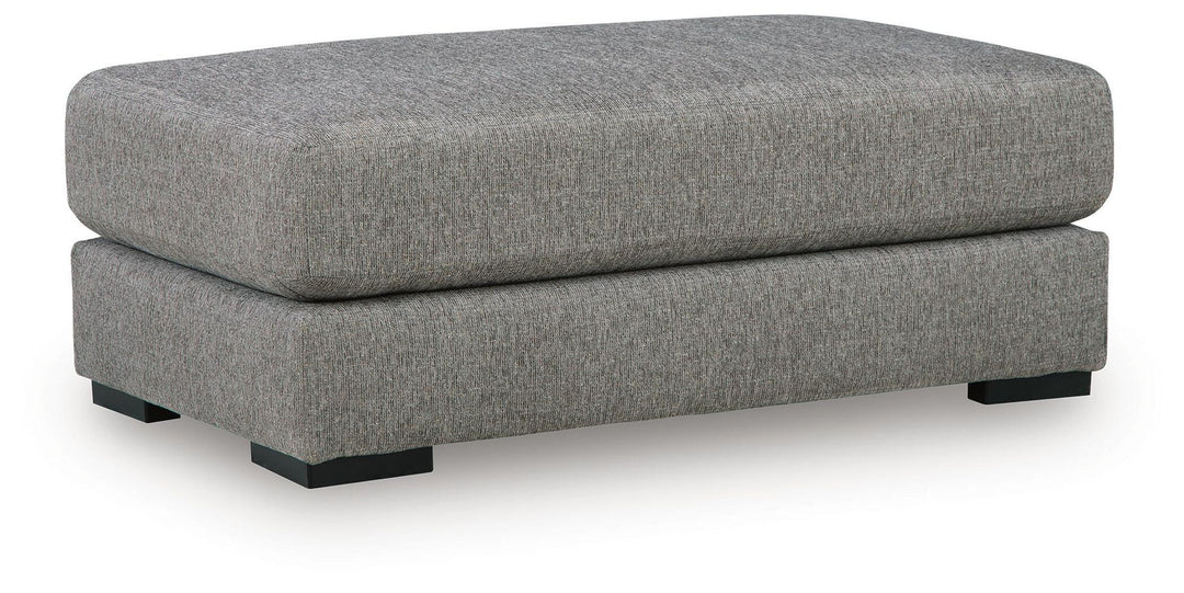 Creston Heights - Oversized Accent Ottoman - Smolder