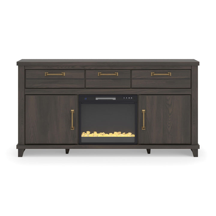 Brazen Valley - TV Stand With Fireplace Option