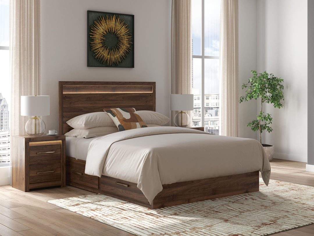 Janfyn - Panel Storage Bed