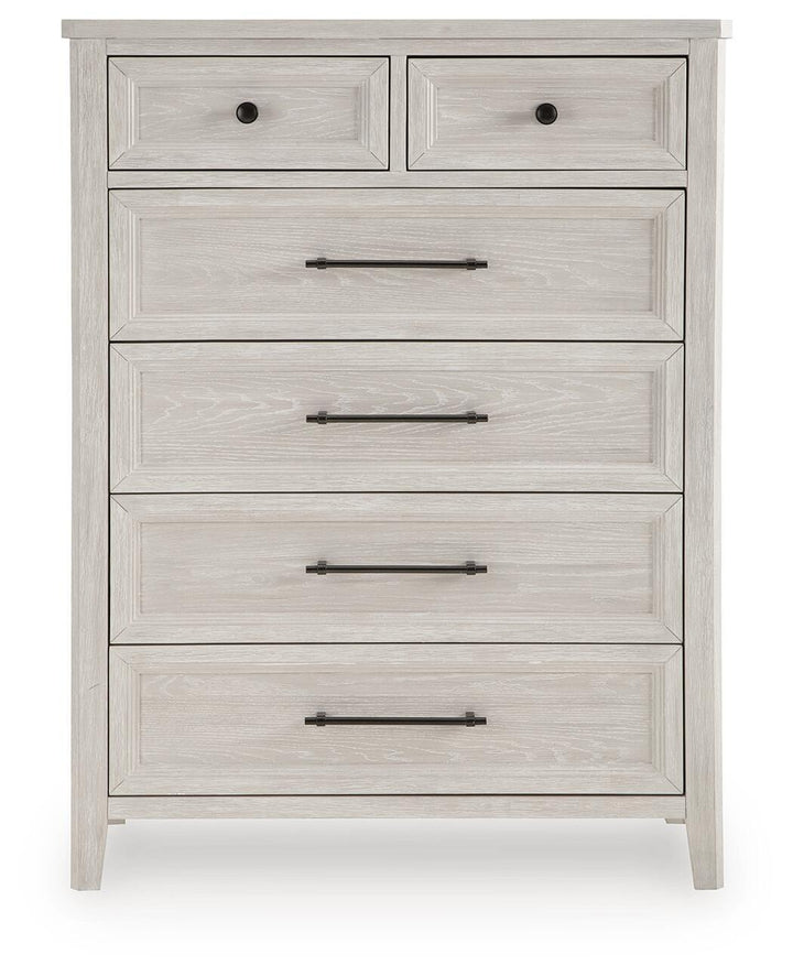 Darbonton - Six Drawer Chest - Dove White