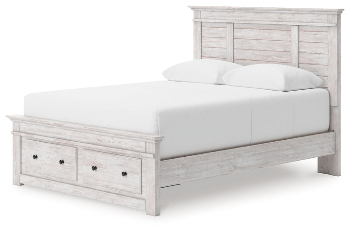 Makidern - Panel Storage Bed