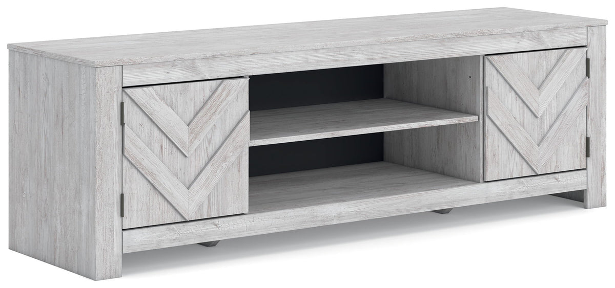 Cayboni - LG TV Stand With Fireplace Option – alternate view 3