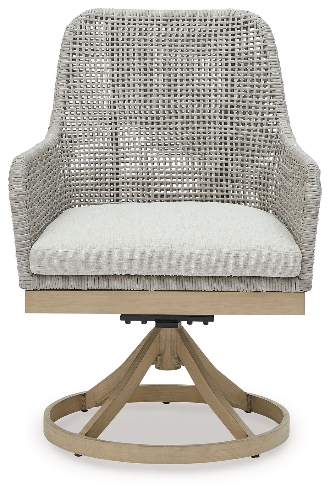 Seton Creek - Swivel Chair With Cushion (Set of 2) - Gray – alternate view 2
