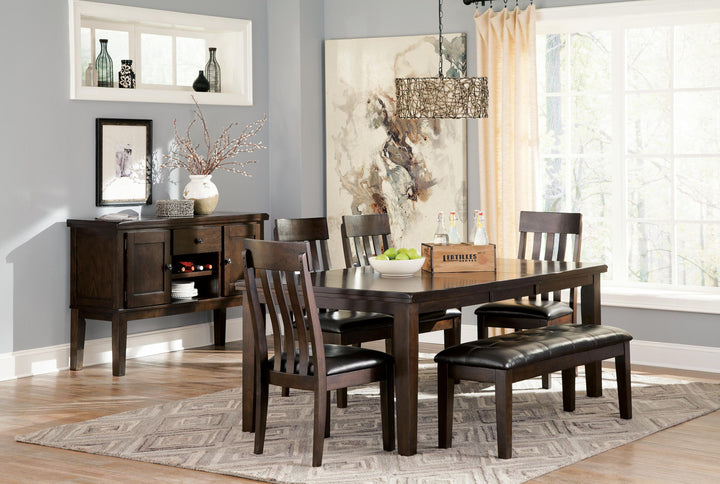 Haddigan - Dining UPH Side Chair (Set of 2) - Dark Brown – alternate view 4