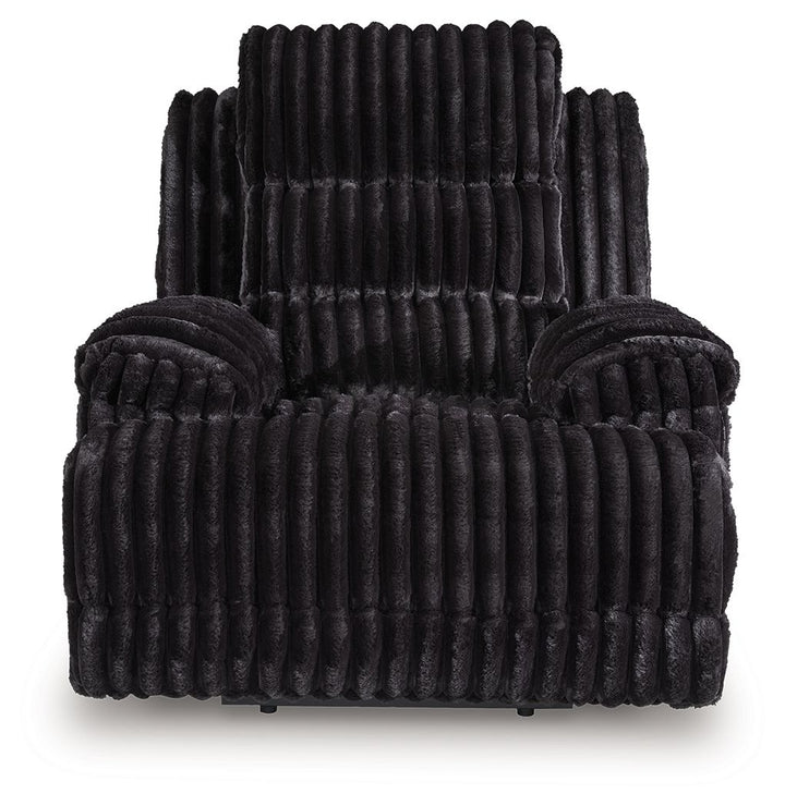 Rhine Falls - Zero Wall Power Recliner - Onyx