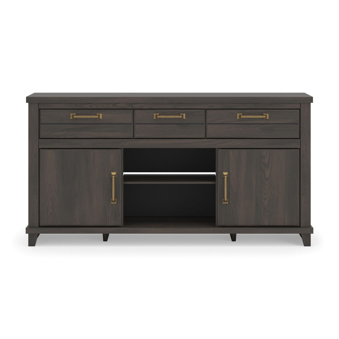 Brazen Valley - TV Stand With Fireplace Option