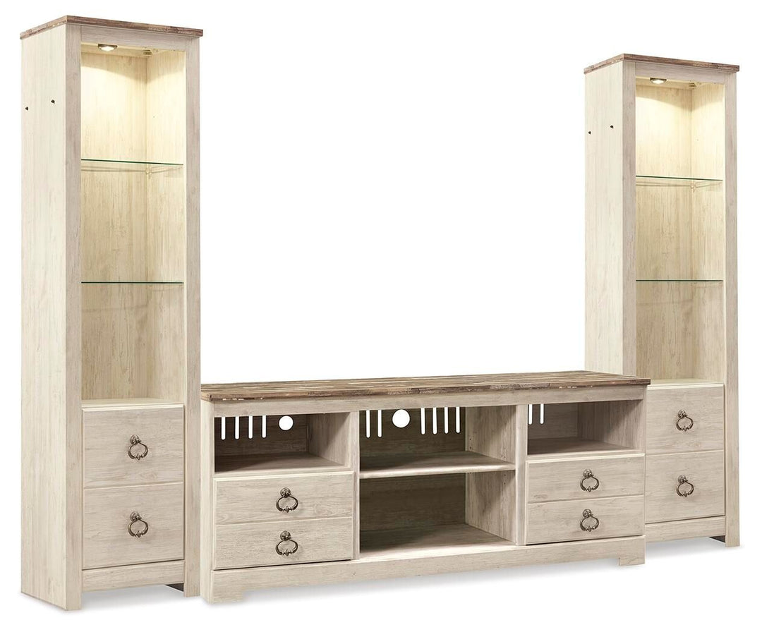 Willowton - Entertainment Center With Fireplace Option – alternate view 2