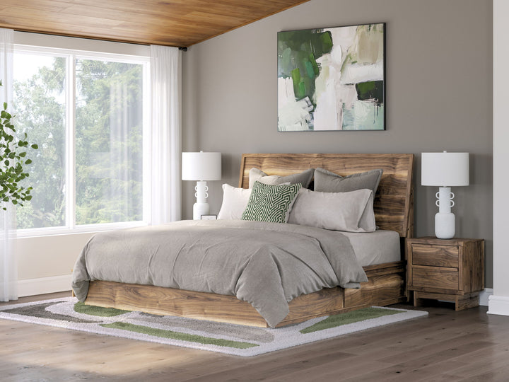 Chirason - Panel Bed With Storage – alternate view 3