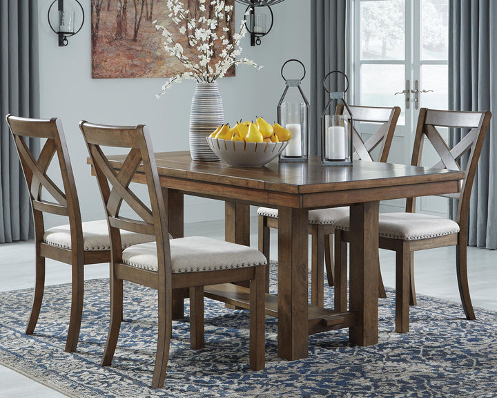 Moriville - Rectangular Dining Room Extension Table - Grayish Brown – alternate view 3