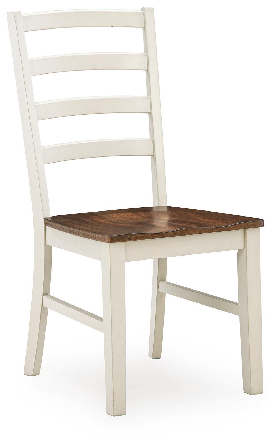 Brinfern - Dining Room Side Chair (Set of 2) - Brown / Antique White