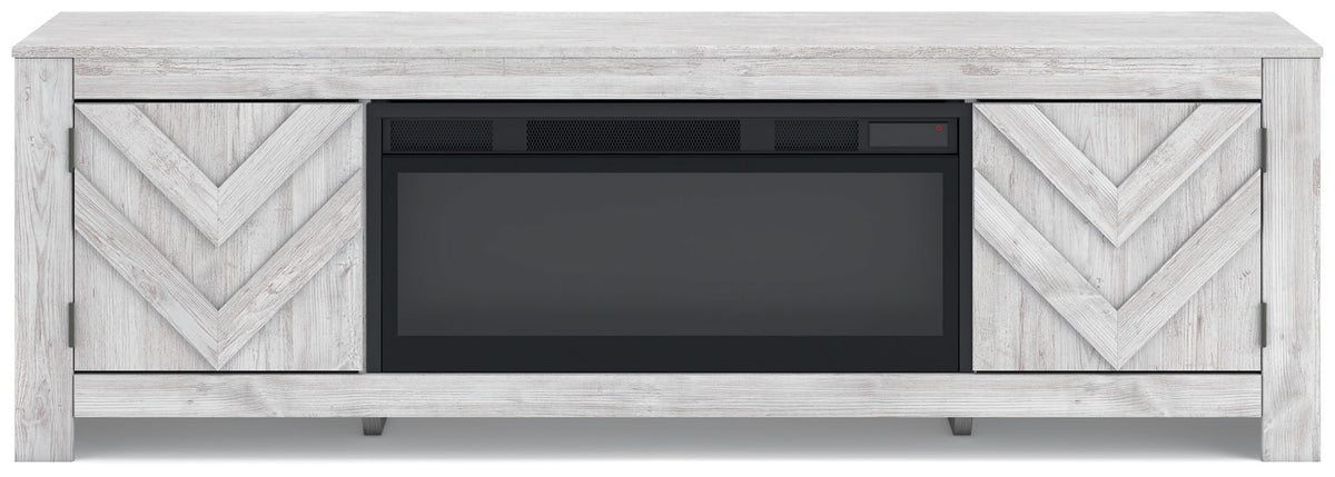 Cayboni - LG TV Stand With Fireplace Option – alternate view 4