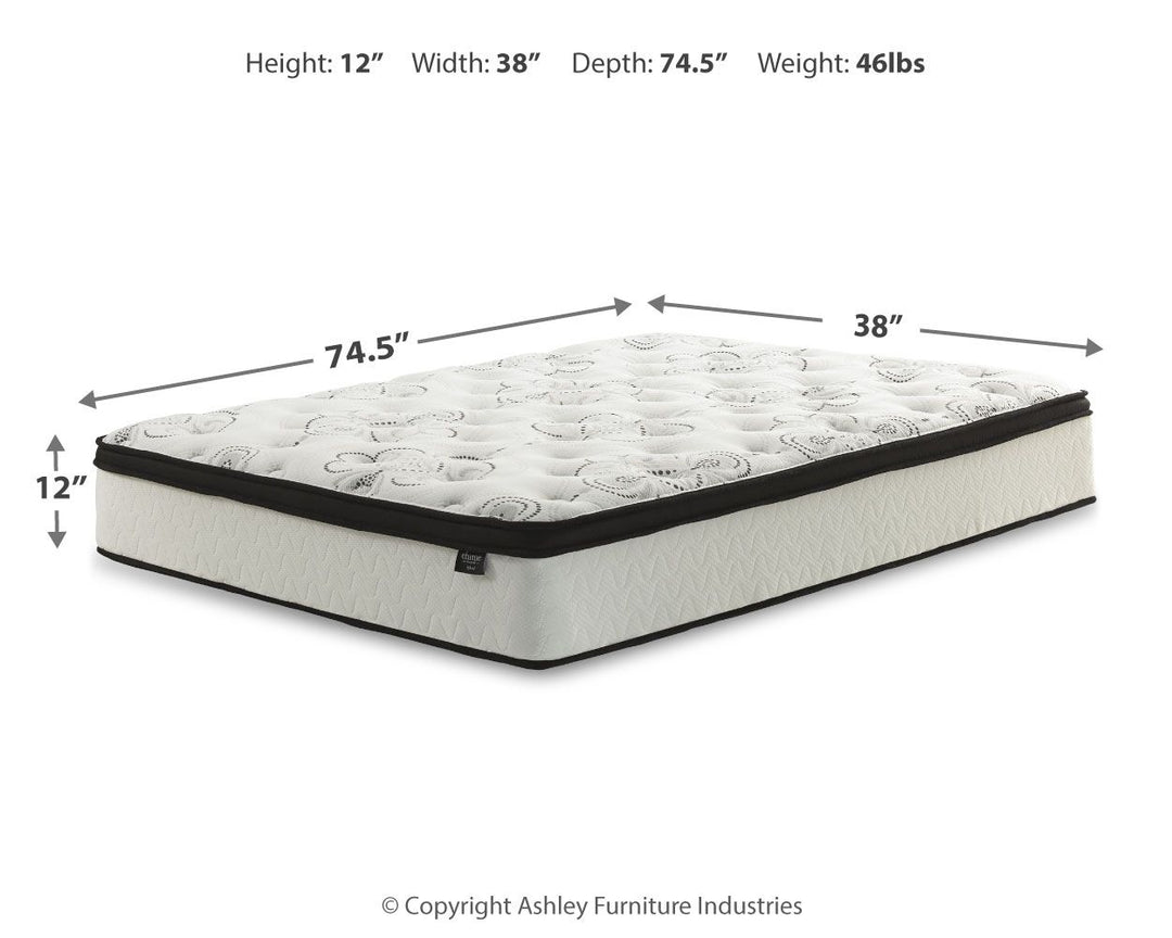 Chime 12 Inch Hybrid - Ultra Plush Hybrid Mattress – alternate view 4