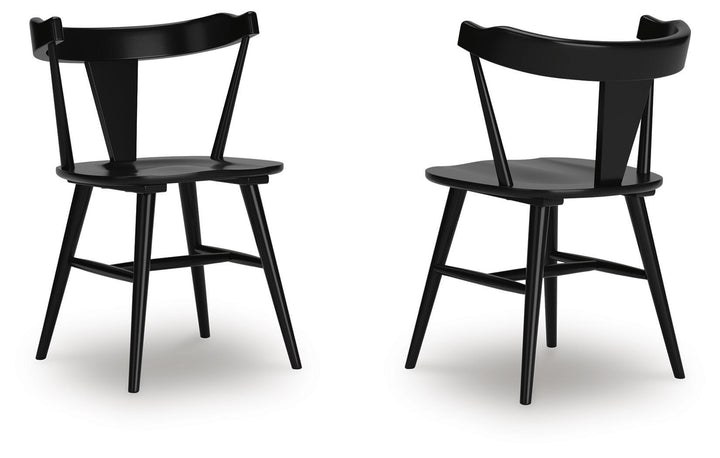 Gretlynn - Dining Room Side Chair (Set of 2) - Black – alternate view 3