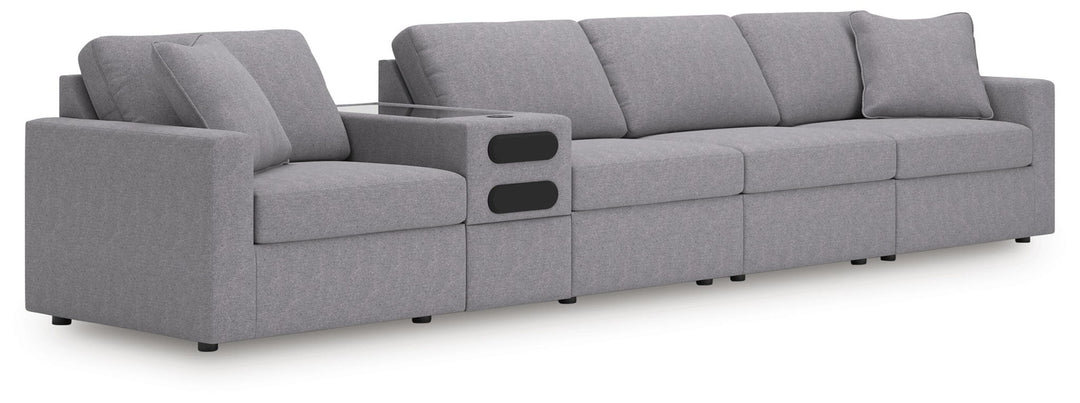 Modmax - Straight Sectional - Granite