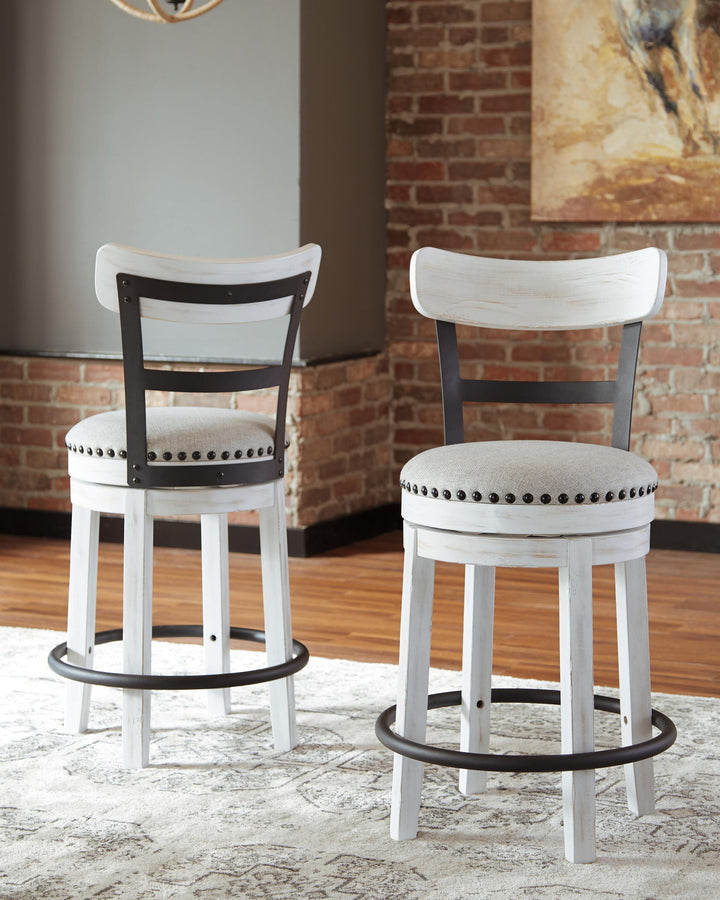 Valebeck - Full Back Swivel Stool – alternate view 8