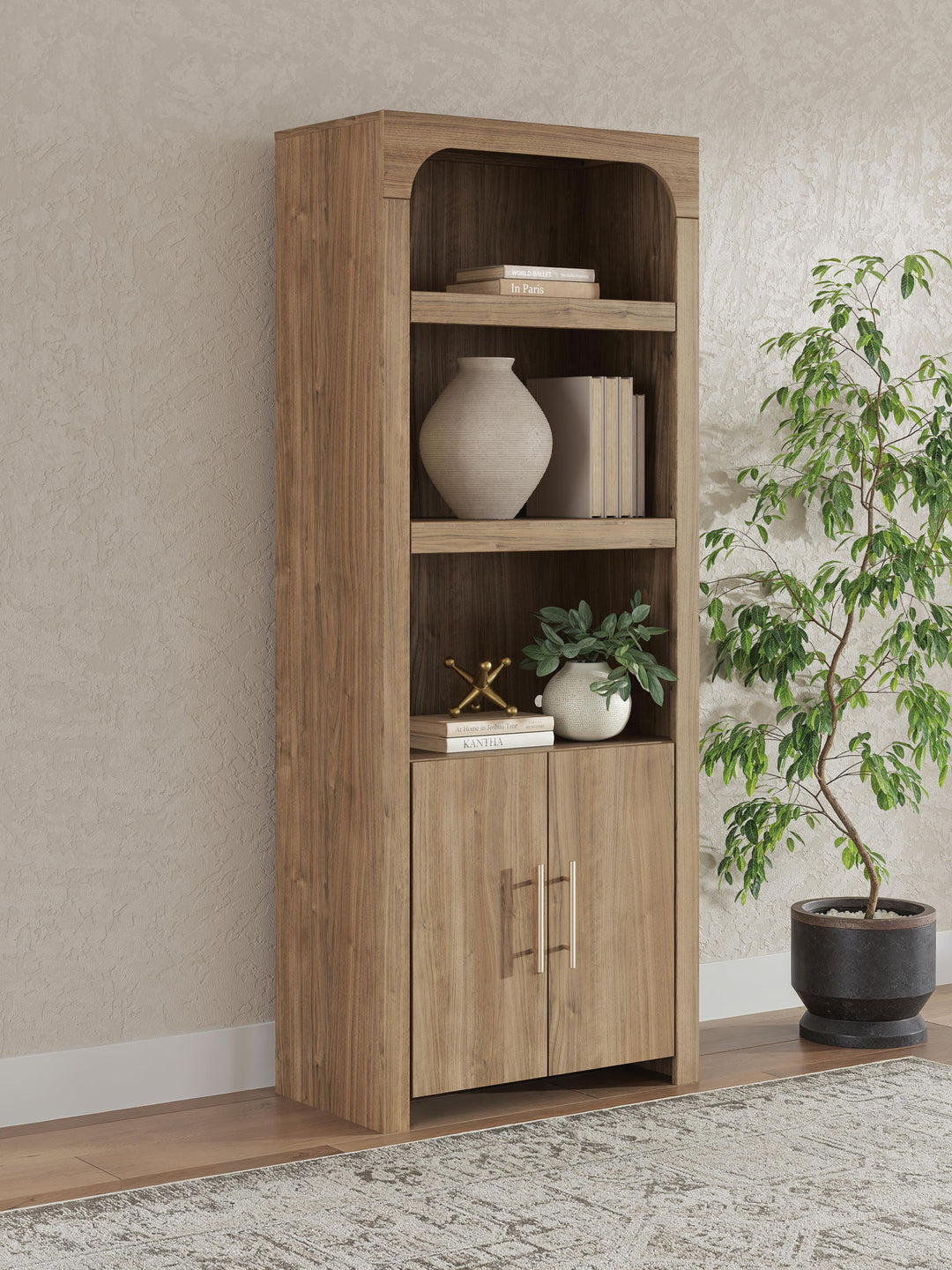 Dovander - Display Cabinet - Brown – alternate view 4