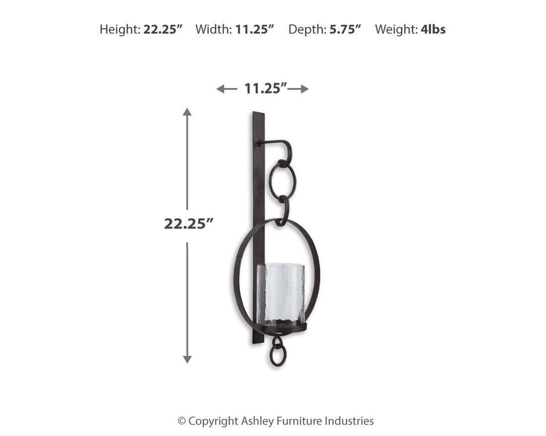 Ogaleesha - Wall Sconce - Brown