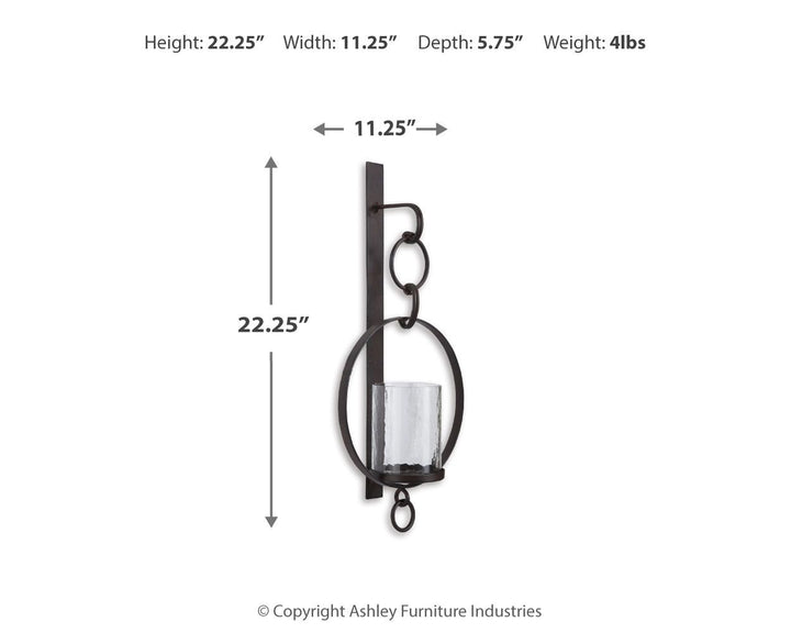 Ogaleesha - Wall Sconce - Brown