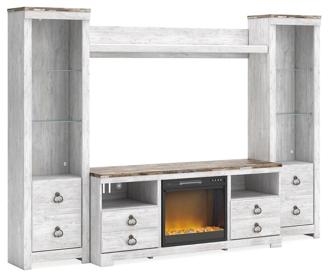 Willowton - Entertainment Center With Fireplace Option – alternate view 3