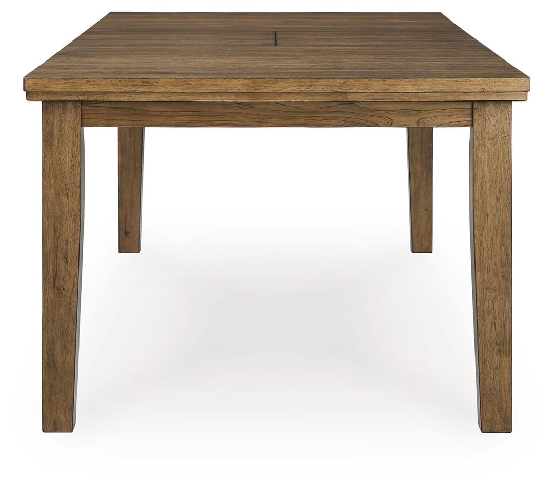 Urbinforte - Dining Room Butterfly Extension Table - Light Brown