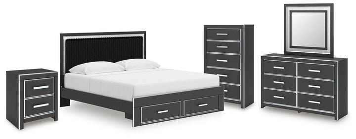 Zuraleus - Storage Bedroom Set