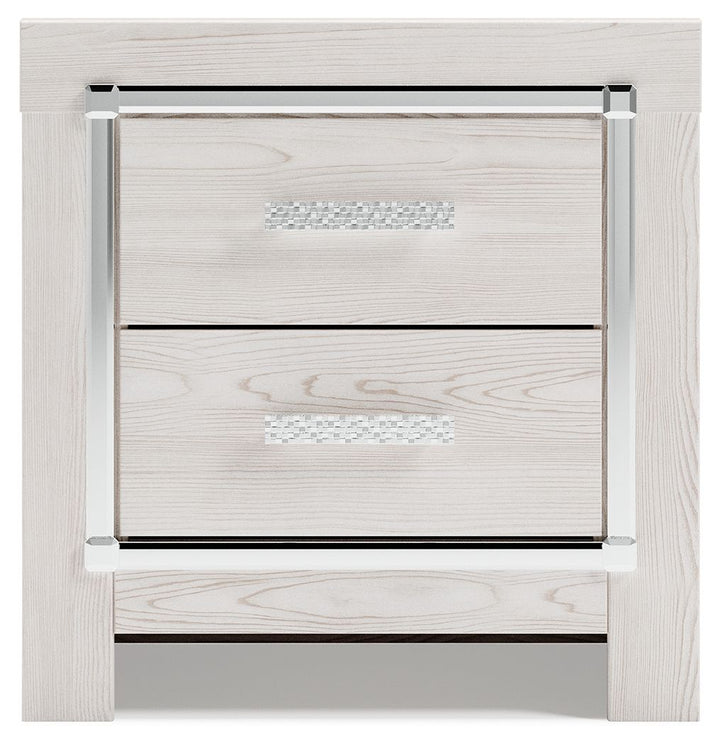 Altyra - Two Drawer Night Stand - White