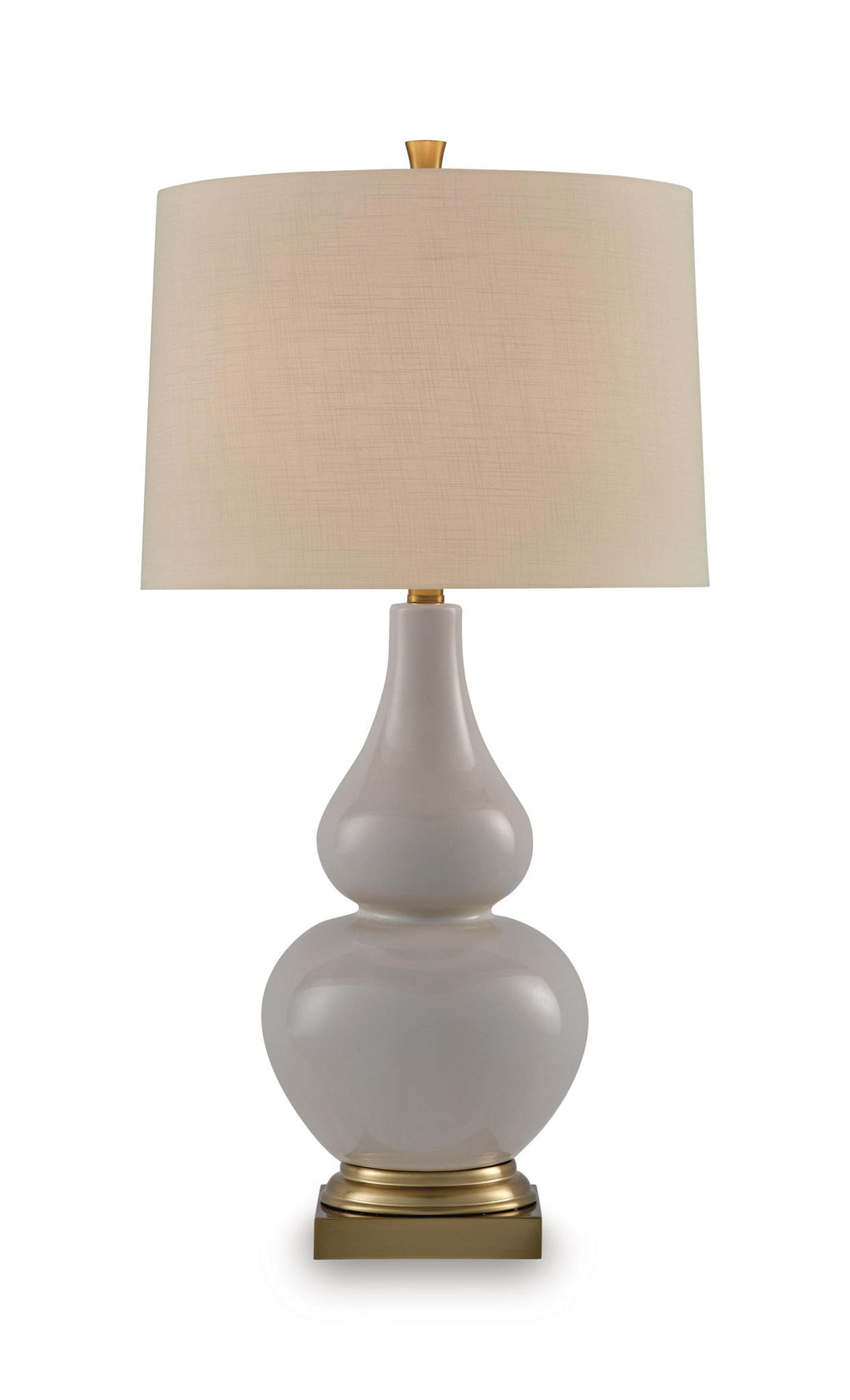 Weswick - Ceramic Table Lamp - Cream / Gold Finish