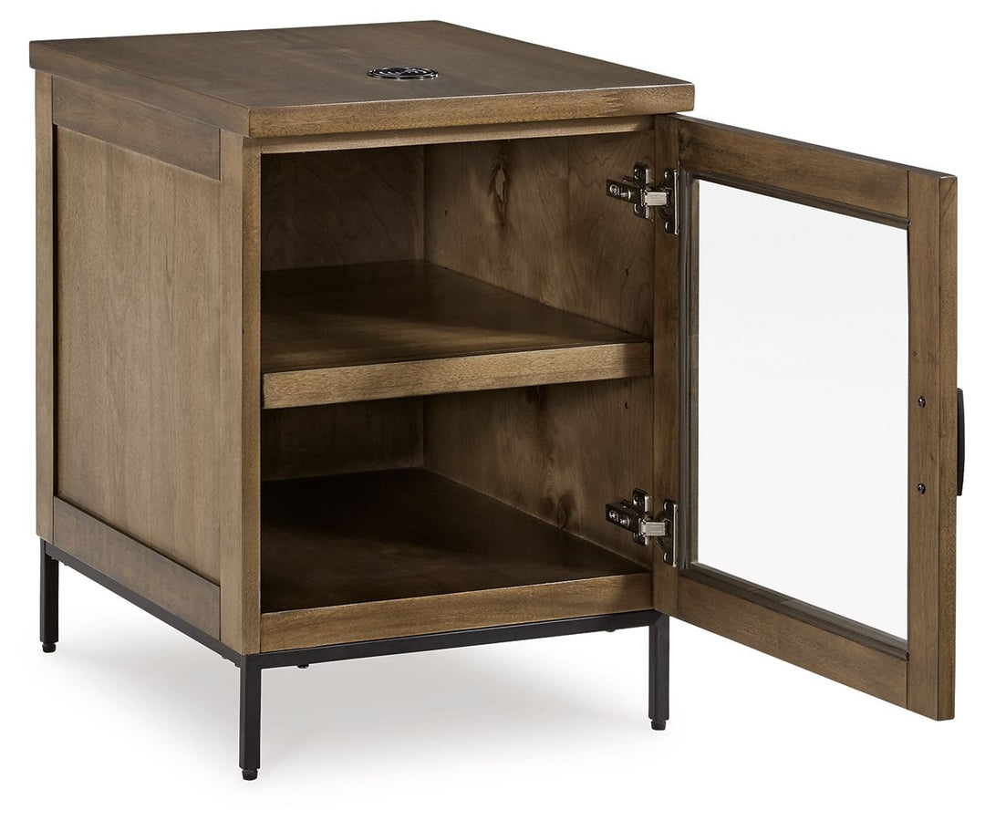 Torlanta - Chair Side End Table - Brown